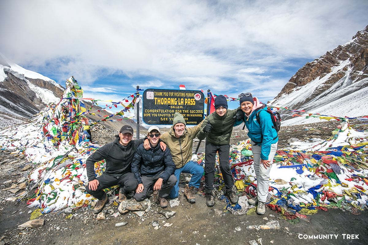 Thorong La Pass 5416m. 